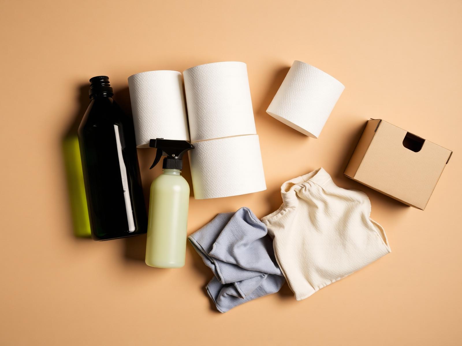 Household & Cleaning — representative product flat-lay